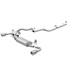 Load image into Gallery viewer, MagnaFlow 10-12 Mazda 3 L4 2.5L Hatchback Split Rear Exit Stainless Cat Back Performance Exhaust - 15146