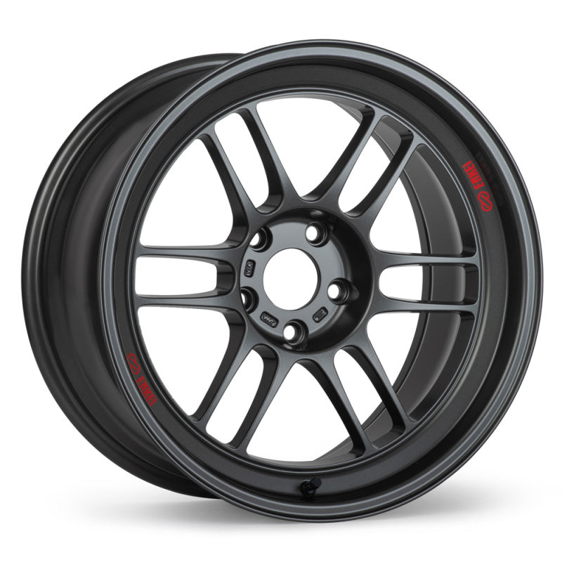 Enkei RPF1RS 18x10 5x114.3 6mm Offset 75mm Bore Matte Gunmetal Wheel - 3798106506GM