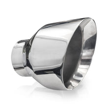 Load image into Gallery viewer, Stainless Works Conical Double Wall Slash Cut Exhaust Tip - 5in Body 3in Inlet 6-1/4in length - 787300
