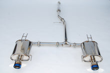 Load image into Gallery viewer, Invidia 04-08 Acura TSX Q300 Rolled Titanium Tip Cat-Back Exhaust - HS06TSXG3T