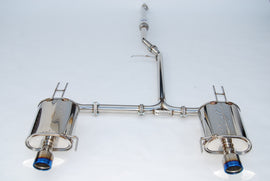 Invidia 04-08 Acura TSX Q300 Rolled Titanium Tip Cat-Back Exhaust - HS06TSXG3T