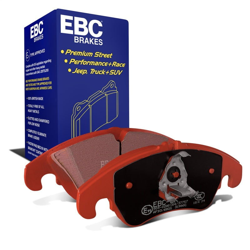 EBC 09-11 Audi A4 2.0 Turbo Redstuff Front Brake Pads - DP31986C