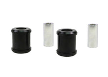 Load image into Gallery viewer, Whiteline 03-06 Mitsubishi Lancer Evo 8/9 Rear Lower Shock Mount Control Arm Bushing Kit - W0589