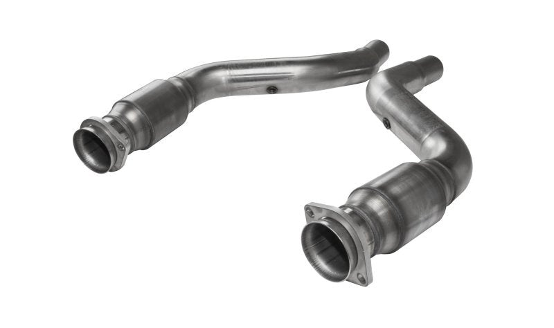 Kooks 08-15 Dodge Charger/Challenger SRT8 3in x OEM SS GREEN Catted Connection Pipes - 31013400