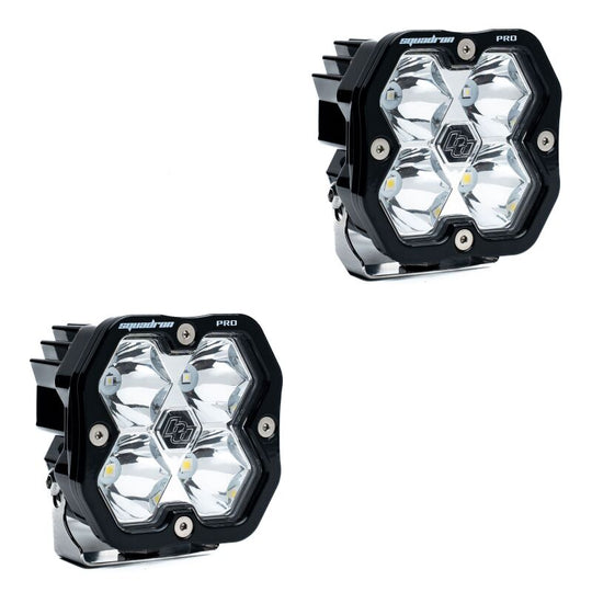 Baja Designs Squadron 2.0 Pro (Pair) LED Spot / No Harness - 4978012NH