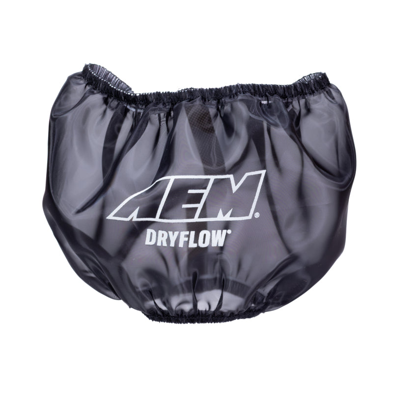 AEM Air Filter Wrap Black 7.5in Length x 5in Width x 5in Height - 1-4002