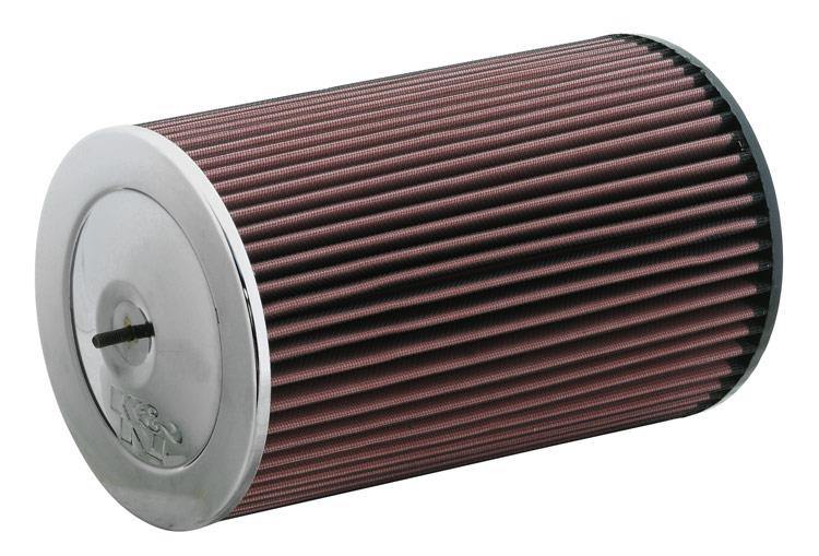 K&N Universal Chrome Filter 4.125in Flange ID x 7.375in Base OD x 7in Top OD x 11.5in Height - RC-5181