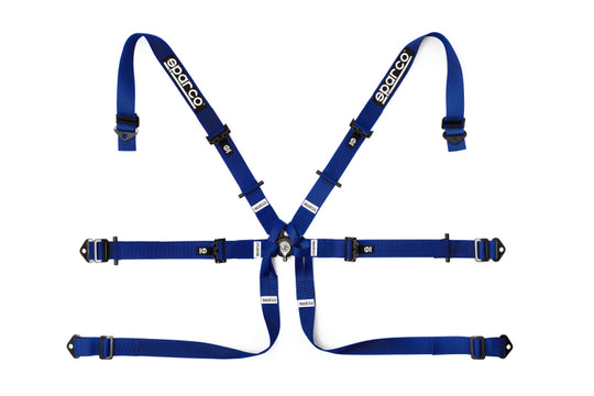 Sparco BELT 6 PNT 2in FORMULA BLU - 04819H2AZ