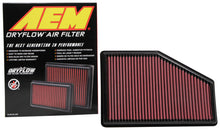 Load image into Gallery viewer, AEM 12-20 Chevrolet Malibu 1.5L/1.8L/2.0L DryFlow Air Filter - 28-50049