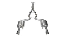 Load image into Gallery viewer, Corsa 2015-2017 Ford Mustang GT 5.0 3in Cat Back Exhaust Polish Dual 4.5in Tip (Xtreme) - 14328