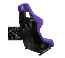 Load image into Gallery viewer, NRG FRP Bucket Seat PRISMA Edition W/ pearlized Back Purple Alcantara - Large - FRP-302PP-PRISMA