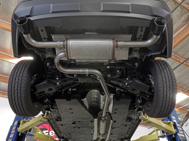 aFe POWER Takeda 19-21 Toyota RAV4 L4-2.5L 304SS CB Exhaust w/ Black Tips - 49-36053-B