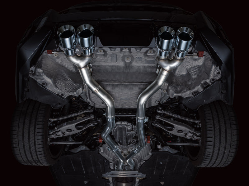AWE Tuning 23-24 BMW G87 M2 Track Edition Exhaust - Chrome Silver Tips - 3020-42487