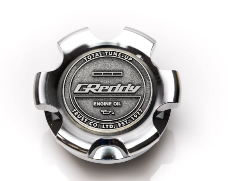 GReddy Type-B Oil Filler Cap Mazda 33.7 - Chrome - 13901524