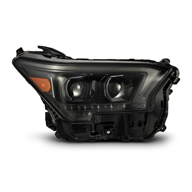 AlphaRex 23-24 Toyota Tacoma LUXX-Series LED Proj Headlights Alpha Blk w/Actv Light & Seq. Sig + DRL - 880334