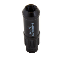 Load image into Gallery viewer, NRG 700 Series M12 X 1.25 Steel Lug Nut w/Dust Cap Cover Set 21 Pc w/Locks &amp; Lock Socket - Black - LN-LS710BK-21