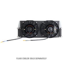 Load image into Gallery viewer, Mishimoto Universal 17in. Heavy-Duty Oil Cooler Fan Shroud - Micro Wrinkle Black - MMFS-HDOC-17