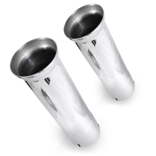 Stainless Works Bell Exhaust Tips- 2in ID Inlet 2in Body - 7060200
