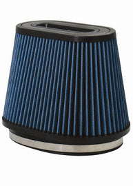 Injen AMSOIL Ea Nanofiber Dry Air Filter - 8 1/2 Oval Filter 9 1/2 Base / 6 1/4 Tall / 8 Top - X-1023-BB