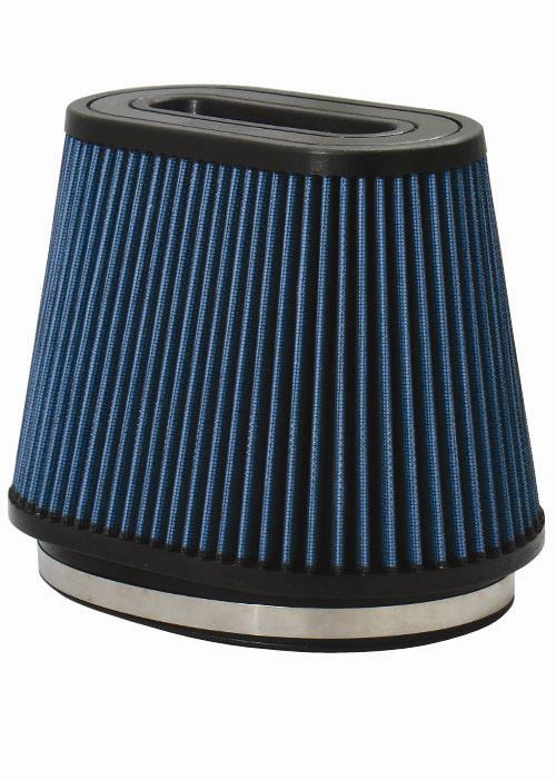 Injen AMSOIL Ea Nanofiber Dry Air Filter - 8 1/2 Oval Filter 9 1/2 Base / 6 1/4 Tall / 8 Top - X-1023-BB