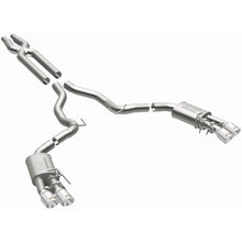 Load image into Gallery viewer, MagnaFlow SYS Cat-Back 2018 Ford Mustang GT 5.0L Competition Dual Exit Polished 4in Tips - 19368