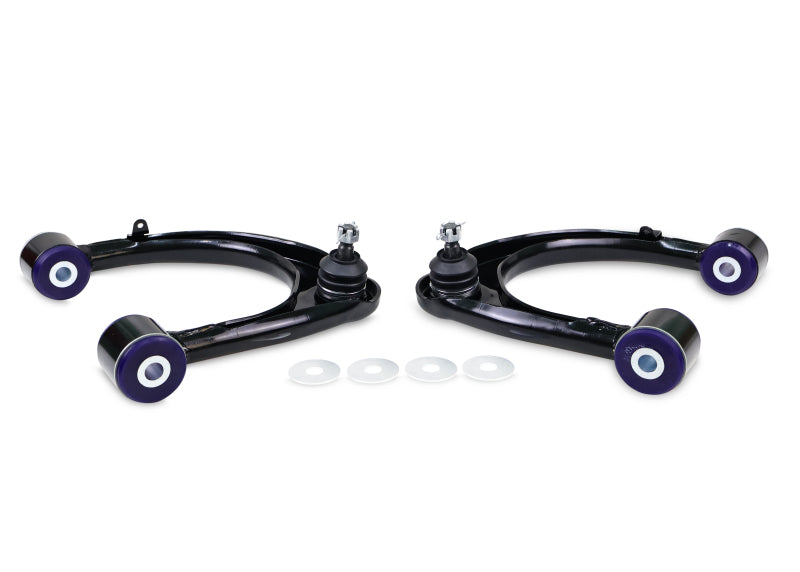 SuperPro 08-21 Toyota Land Cruiser Front Upper Control Arm Set - TRC488