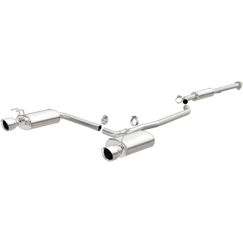 MagnaFlow Sys C/B 2015 Honda Accord 3.5L V6 2.5in SS Dual Split Rear Polished 4.5 Tip - 19181