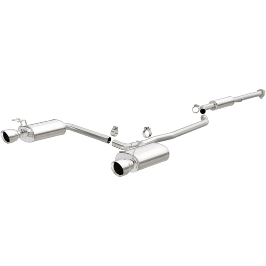 MagnaFlow Sys C/B 2015 Honda Accord 3.5L V6 2.5in SS Dual Split Rear Polished 4.5 Tip - 19181