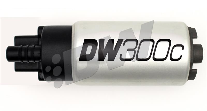DeatschWerks 340lph DW300C Compact Fuel Pump w/ 99-04 Ford Lightning Set Up Kit (w/o Mounting Clips) - 9-307-1013