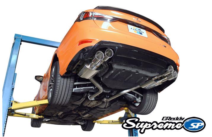 GReddy 2015+ Lexus GS-F Dual 63.5mm Supreme SP Axle-Back Exhaust w/ Quad Offset Tips - 10118207