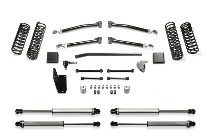 Fabtech 20-21 Jeep JT 4WD Gas 5in Trail w/Dlss Shks - K4175DL