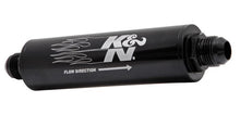 Load image into Gallery viewer, K&amp;N 2in OD x 9in L 10AN 74 Micron In-Line Fuel/Oil Filter - 81-1003