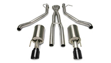 Load image into Gallery viewer, Corsa 05-06 Pontiac GTO 6L V8 2.5in Sport Cat-Back Exhaust + XPipe w/Dual Exit Single 4in BlackTips - 14189BLK