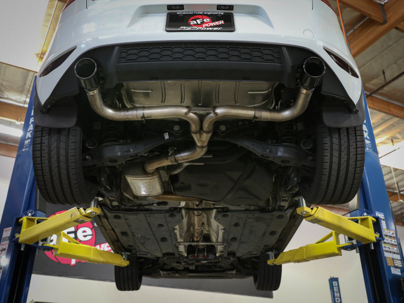 aFe MACHForce XP 3in-2.5in SS Exhaust Cat-Back 15-17 Volkswagen GTI (MKVII) L4-2.0L (t) - Black - 49-36418-B
