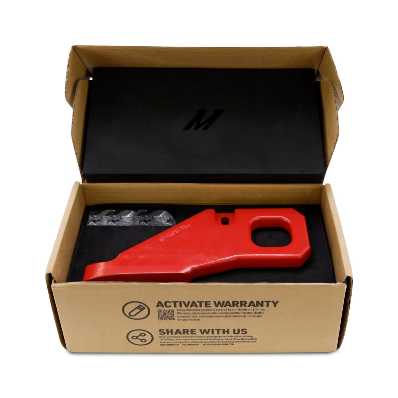 Mishimoto 2024+ Toyota Tacoma Recovery Points - Rear - Red - MMTH-TAC-24-RRD