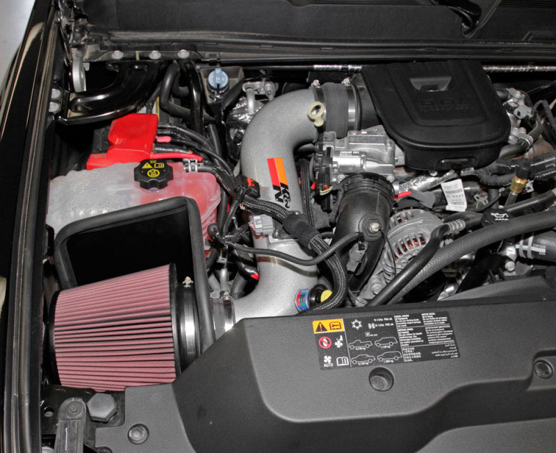 K&N 77 Series Performance Intake Kit for 11-14 Chevrolet Silverado/GMC Sierra 2500/3500 V8 6.6L - 77-3077KP