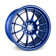 Load image into Gallery viewer, Enkei NT03+M 18x9.5 5x114.3 40mm Offset 72.6mm Bore Victory Blue Wheel G35/350z (MOQ 40) - 3658956540BL