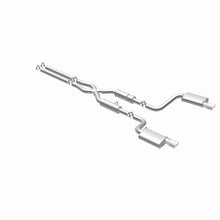 Load image into Gallery viewer, MagnaFlow 11-12 Dodge Charger SRT-8 Hemi Dual Split Rear Exit Stainless Cat-Back Performance Exhaust - 15494