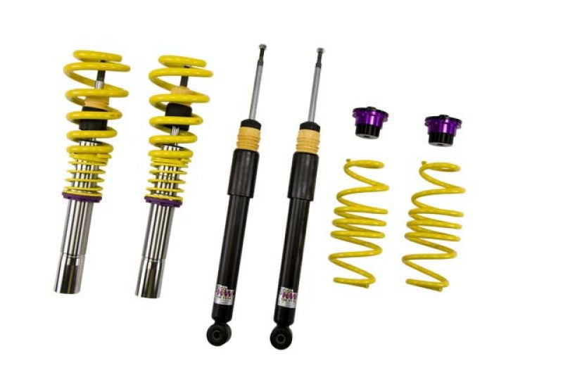 KW Coilover Kit V1 Audi A4 S4 (8K/B8) w/o electronic dampening control Sedan FWD + Quattro - 10210075