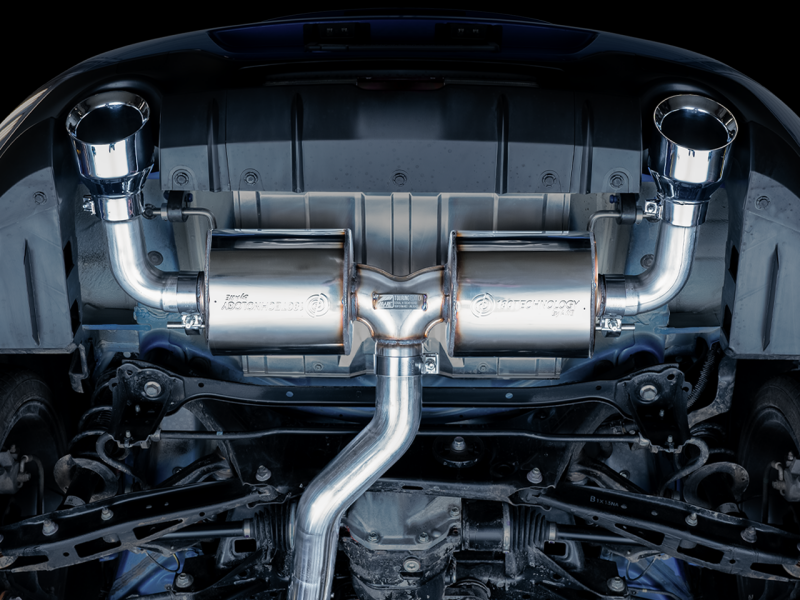 AWE Tuning Subaru BRZ/ Toyota GR86/ Toyota 86 Touring Edition Cat-Back Exhaust- Chrome Silver Tips - 3015-32486