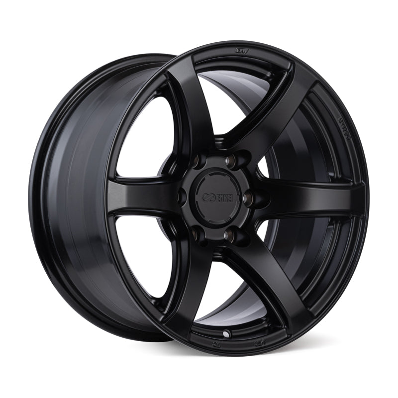 Enkei Cyclone 17x9 6x139.7 0mm Offset 106.1 Bore - Matte Black Wheel - 538-790-8400BK