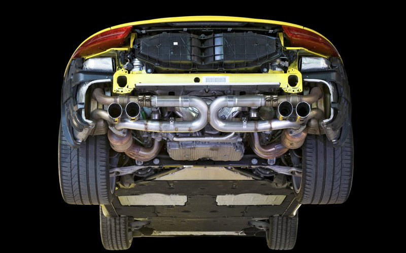 AWE Tuning Porsche 991 SwitchPath Exhaust for Non-PSE Cars Chrome Silver Tips - 3025-42012