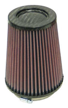 Load image into Gallery viewer, K&amp;N Round Tapered Universal Air Filter 4in Flange ID x 5.375 Base OD x 4in Top OD x 6.5in H - RP-4980