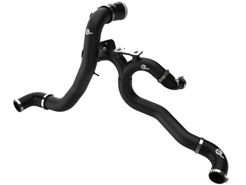 aFe 19-26 Genesis G70 V6 3.3L (tt) BladeRunner Aluminum Hot/Cold Charge Pipe Kit - Red - 46-20804-B