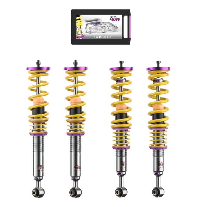 KW Coilover Kit V3 Aston Martin V8 Vantage (VH2) 12mm Piston Rods - 35233010