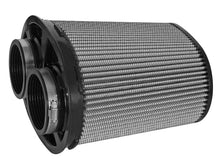 Load image into Gallery viewer, aFe MagnumFLOW Pro DRY S OE Replacement Filter 3F (Dual) x (8.25x6.25)B(mt2) x (7.25x5)T x 9H - 21-91115