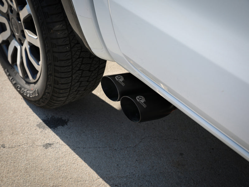 aFe Rebel Series 3in 304 SS Cat-Back Exhaust Side Exit w/ Black Tips 19 Ford Ranger L4-2.3L (t) - 49-33111-B