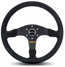 Sparco Steering Wheel 375 Suede Black - 015R375PSN