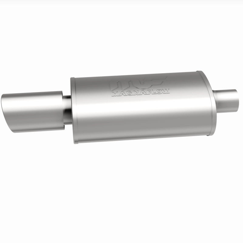MagnaFlow Muffler W/Tip Mag SS 14X5X8 2.25/4. - 14829