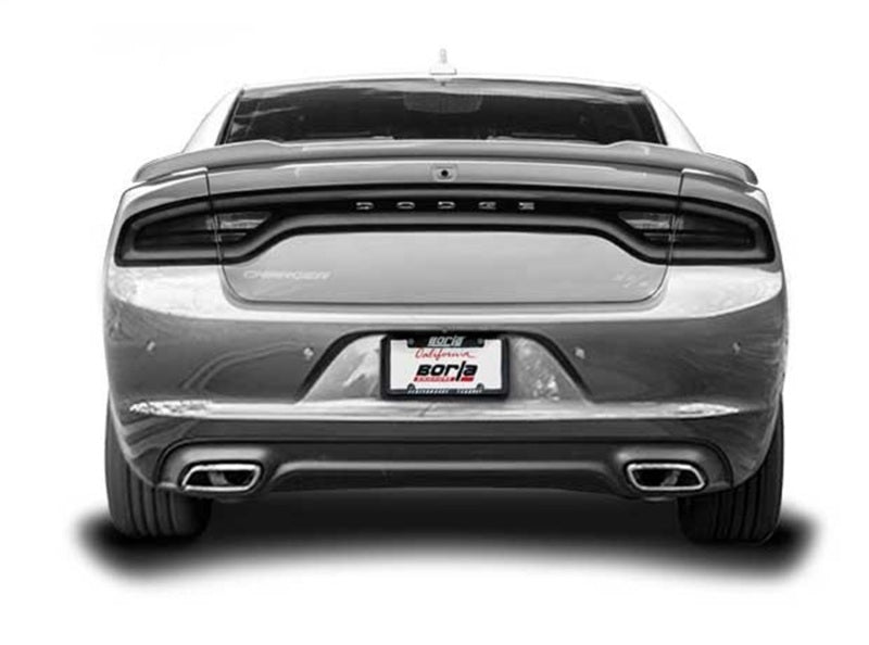 Borla 15-16 Dodge Charger R/T 5.7L No Tip Use Factory Valence Single Split Rear Exit ATAK Exhaust - 140637